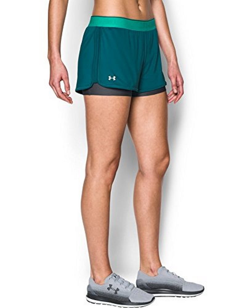 under armour women's 2 in 1 shorts