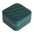 thumbnail image 1 of Caja de viaje Yuyangstore para guardar joyas organizador verde 10 cm x 10 cm x 5 cm, 1 of 8
