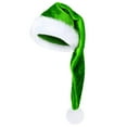 thumbnail image 2 of Long Santa Hats Christmas Adults Funny Plush Hats for Women Xmas Party Decor,（Green), 2 of 4