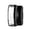 Black, variant on Gytml Smart Band Screen Protector Case S3 Fitness Tracker Full Wrap Protective Case All In One Tempered Glass Cover for Daily Workout Sports Use(Gold-1.51×0.74 in)