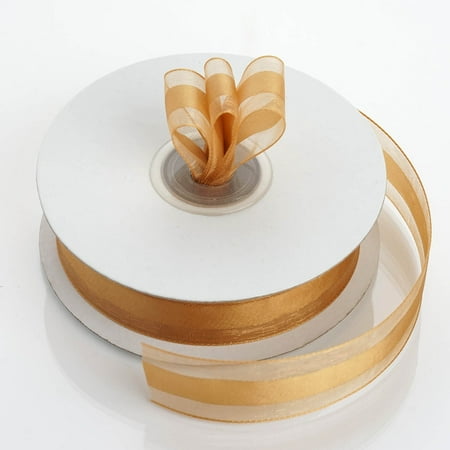 - Efavormart Multiple Colors Wedding Party Decoration Organza Satin Center Ribbons 7/8