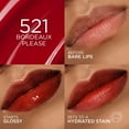 thumbnail image 3 of L'Oreal Paris Hyaluron Tint Lip Stain, 521 Bordeaux Please, 0.16 fl oz, 3 of 11