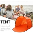 thumbnail image 5 of Pop Up Beach Tent, Portable Outdoor Beach Shade Tent, Beach Shelter Pop Up Beach Tent Portable Extra Light Beach Tent Baby Sun Protection Beach Tent for Beach Garden Camping, 5 of 7
