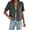 Dark Gray, variant on Women's Short Sleeve Cropped Blazer Notch Lapel Button Down Casual Work Blazer Jacket Solid Color Lightweight Blazer for Daily office Wear Khaki