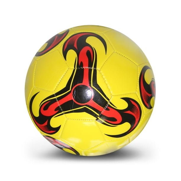 Balón de fútbol Soidarity tamaño 5 PU amarillo para niños