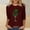 Wine, variant on Oplxuo Women's St Patrick's Day Shirts Funny 3/4 Sleeve Green Wineglass Print T-Shirts Crew Neck Saints Tops
