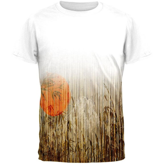 Bamboo Fade All Over Adult T-Shirt - Large