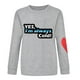 thumbnail image 4 of Blusa de manga larga con estampado de cuello redondo para mujer Pompotops gfhjh17349, 4 of 6
