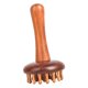 thumbnail image 5 of Herramienta de masaje de madera con 28 dientes, mango de fácil agarre, accesorios, diseño de deslizamiento suave para uso en todo el cuerpo, peine de, 5 of 9