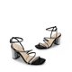 thumbnail image 4 of Sandalias de Tacón con Tiras y Pedrería para Mujer DREAM PAIRS Talla 6.5, 4 of 7