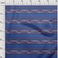 thumbnail image 2 of oneOone Cotton Silk Fabric Leaves & Floral Block Print Sewing Fabric BTY 42 Inch Wide, 2 of 4