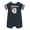 Dark Grey Jack Skellington and Zero, variant on Disney Cars Baby Boys' Short Sleeve Athletic Romper Red Lightning McQueen