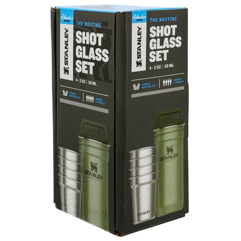 Stanley Adventure Nesting Stainless Steel Shot Glass Set