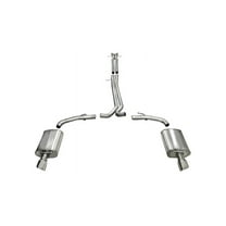 Corsa 10-13 Ford Taurus SHO 3.5L V6 Turbo Polished Sport Cat-Back Exhaust