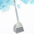 thumbnail image 6 of Small Broom and Dustpan Set Broomstick and Dust Pan Combo for Home Kitchen Room Kids Housework Cleaning Craft (White), 6 of 8