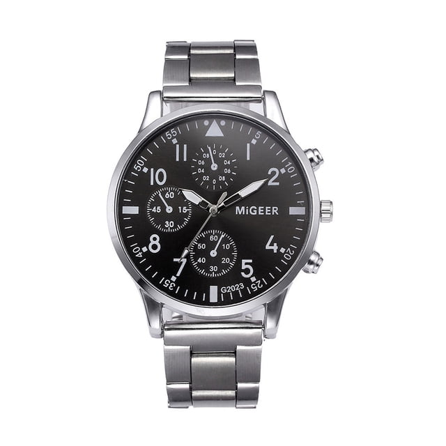 Kiplyki Wholesale Montre-Bracelet Analogique en Quartz en Acier Inoxydable avec Cristal pour Homme