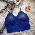 thumbnail image 3 of Sujetadores de encaje sexy para mujer Una variedad de formas de usar ropa interior sin espalda con elástico grande con almohadilla en el pecho Fridja nalpqowj37425, 3 of 4