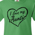 thumbnail image 4 of Inktastic I Love My Auntie in Black Chalk Heart Youth T-Shirt, 4 of 5
