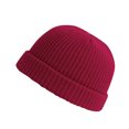 thumbnail image 2 of Dyfzdhu Unisex Fashion Warm Winter Casual Knitted Hat Solid Color All-Match Red, 2 of 2