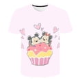 thumbnail image 1 of Verano Mickey Mouse conjunto ropa moda manga corta camisetas pantalones cortos ropa Minnie niñas dibujos animados disfraces casuales 1-14 años Old10T Gao Jinjia LED, 1 of 2