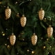 thumbnail image 5 of Adornos navideños colgantes de plástico C, adornos navideños de plástico dorado para árbol de Navidad, decoraciones de Halloween, decoración de otoño, decoración del hogar, adornos navideños., 5 of 6