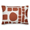 thumbnail image 2 of Creative Products Terra Cotta Modern Shapes 14x20 Indoor / Outdoor Pillow, 2 of 3