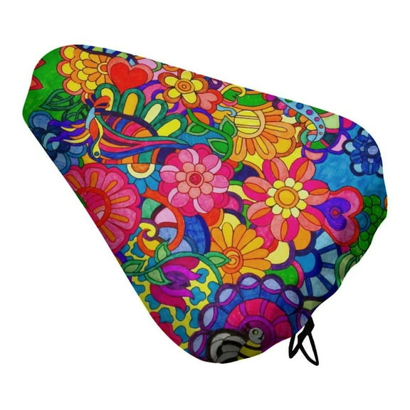 Colorful Bicycle seat cover super soft and wearresistant bike seat cover with waterproof and dustproof cover