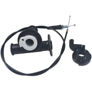 48 Throttle Cable Grip Kit for Coleman CT200U Trail 200 196cc 212cc Mini Bike Fits 7/8 Handlebar Compatible with 50cc-200cc Dirt Bikes Go Karts ATV Twist Throttle Set