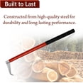 thumbnail image 3 of Pickaroon Logging Tool - 30" Steel Hookaroon - Log Lifting and Moving Tool for Loggers, Sawyers, Wood Workers, and Firewood Enthusiasts, 3 of 8