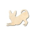 thumbnail image 1 of Unfinished Wooden Chihuahua Dog Silhoutte - Craft- up to 24 DIY, 1 of 3