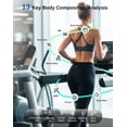 thumbnail image 5 of GE Smart Scale for Body Weight & BMI – 13-in-1 Body Fat Monitor with Bluetooth, 400 lb Capacity, Black 11 Inch, for Home Gym, 5 of 12