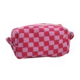 thumbnail image 1 of Bolsa de maquillaje Bolsa de maquillaje a cuadros Bolsa de maquillaje verde rosa Bolsa de maquillaje de viaje Bolsa organizadora, 1 of 5
