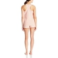 thumbnail image 2 of Calvin Klein Women's Tee And Short Pajama Set, Coral \ Embossed Logo,L M US, 2 of 3