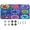 Multicolor 2, variant on ADECORIVY Colorful Cats Front License Plate, Funny Animal Kitty Novelty Vanity Tag Aluminum License Plate with 4 Holes, Metal Car Accessory for Men Women, 6 x 12 Inch