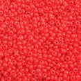 thumbnail image 1 of 10/0 Perles de Rocaille en Verre Tchèque Rouge Pâle 40 Grammes, 1 of 4