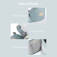 thumbnail image 3 of Portabebés multifuncional insular con asiento de cadera Soporte lumbar Taburete Wasit Estilo transpi insular Asiento de cadera, 3 of 7