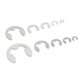 thumbnail image 3 of 580Pcs E Circlip Washer Set with Storage Box Stainless Steel Firm Fixing E Type Retaining Washer Silver, 3 of 5