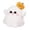 White, variant on Classic White Halloween Cute Ghost Plush Pillow, Indoor Home Tabletop Haunted House Trick Or Treat Spooky Party Vibe, Tear Proof Reusable Craftsmanship Display For Holiday Party Guests