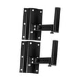 thumbnail image 2 of 2x soportes de montaje en techo y pared para altavoces, soportes para altavoces, inclinación giratoria ajustable de alta resistencia para altavoces, 2 of 6