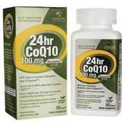 GENCEUTIC NATURALS Nature's Answer 24Hr Microactive CoQ10 100mg Capsules, 60 Ct