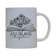 thumbnail image 1 of Clearance! Reweti Gift for Book Lover, Floral Book Mug, Reading Mug, Flower Book Mug, Book Lover Mug, Librarian Mug, Teacher Gift, 1 of 4