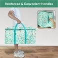 thumbnail image 5 of 6-Pack Oversized Moving Bags with Reinforced Handles, Heavy-Duty Storage Tote for Clothes, Moving Supplies (Spring Stroll, 6-Pack), 5 of 14