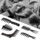 thumbnail image 1 of 5 Pcs Hair Comb Styling Set-tail Combs Double Side Brushes, Afro Pick Pik Comb, African American Hair Brush, Retro Oil Hair Comb Men's Styling Comb Bi, 1 of 5