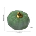 thumbnail image 3 of Adorno De Calabaza De Espuma Adornos de calabaza para Halloween (12 unidades), decoración de espuma verde para escenas festivas (7,5 x 7,5 x 6,5 cm) Rkxzt, 3 of 9