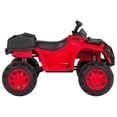 thumbnail image 3 of Best Choice Products 12V Kids Powered ATV Quad 4-Wheel Ride On Car w/ 2 Speeds, Spring Suspension, MP3, Storage - Red, 3 of 7