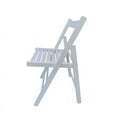 thumbnail image 3 of Folding Special Event Chair Kit,Foldable Style Furniture Slatted Wood Folding Wedding Chair,Set of 2 ,White, 3 of 7