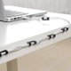 thumbnail image 4 of Black Cable Clamp64 Pieces of Cable Clamps, Cable Holder with Adhesive Base, Desktop Cable Clamp Set, Power Cord, 4 of 4