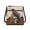 Gothic Crow Skull Pattern, variant on Tutolipy Waterproof Women's Crossbody Shoulder Purse for Daily Dating, PU Leather Adjustable Strap Crossbody Purse, Stag Cross Raven