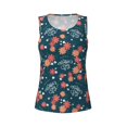 thumbnail image 4 of Xecao Happy Mother's Day print women's scoop neck, loose-fit workout tank tops for the gym., 4 of 9