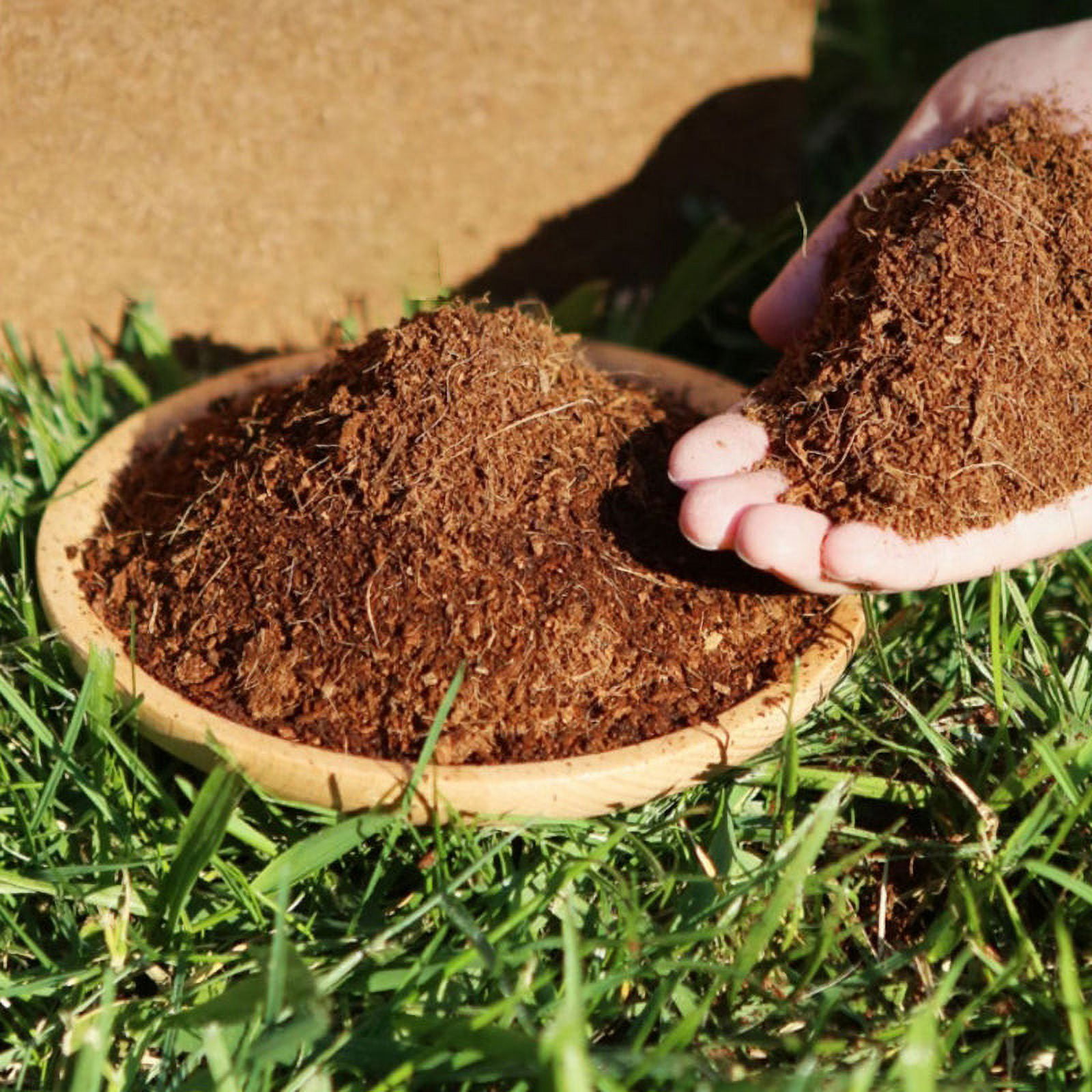 7.87x3.94x1.97 Inch Coir Brick for Plants with Low PH Peat Moss Mix for Gardening Potting